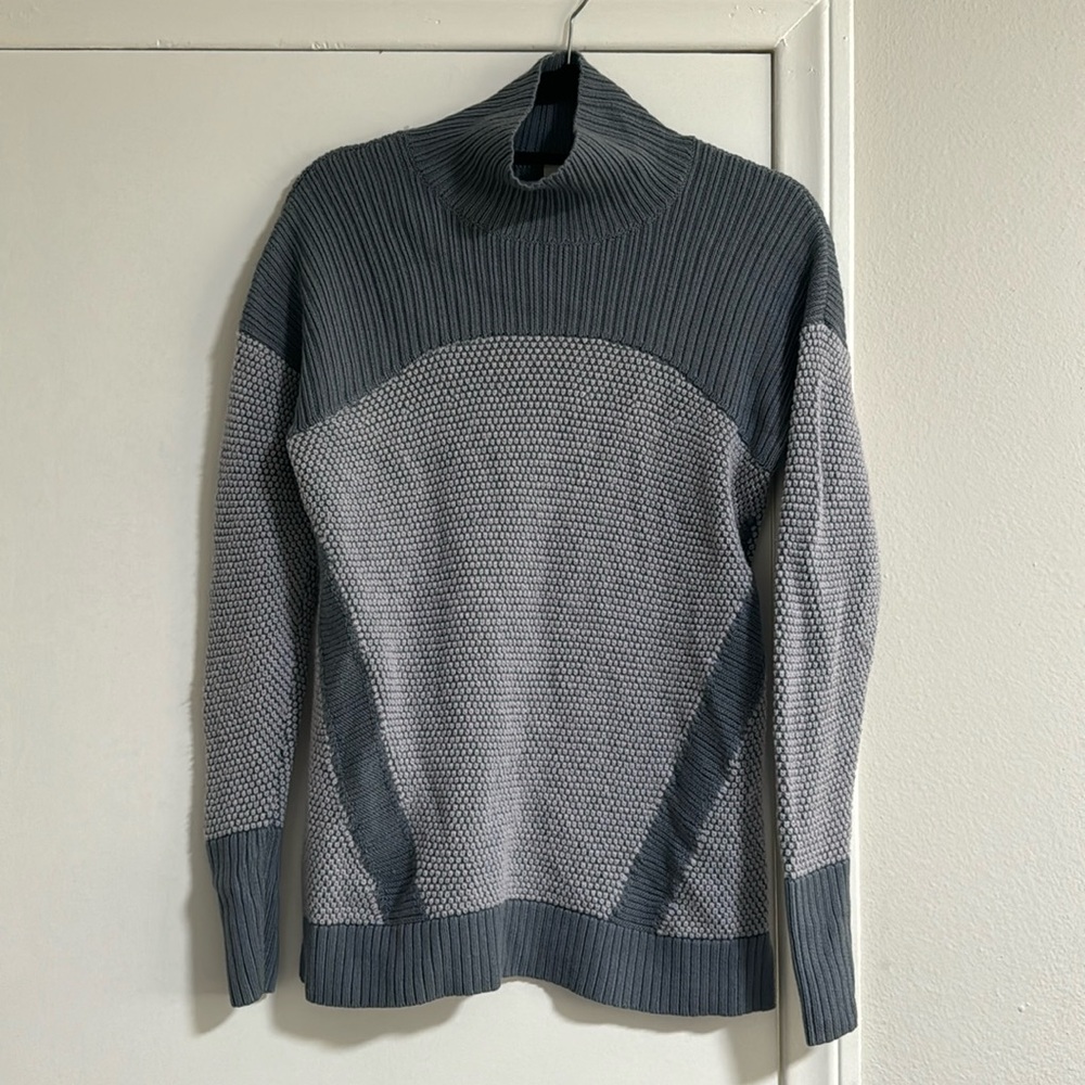 Lululemon Mock Neck Merino Wool Sweater